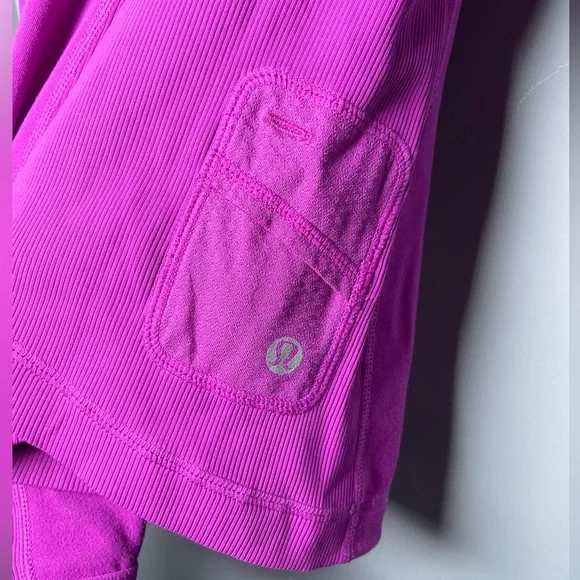 Lululemon 4 Sweatshirt Reversible Sweater Quarter Zip Athletic Activewear Sporty - Picture 16 of 16